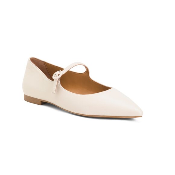 SPLENDID Shoes - SPLENDID Oat Leather Mariana Mary Jane Flats